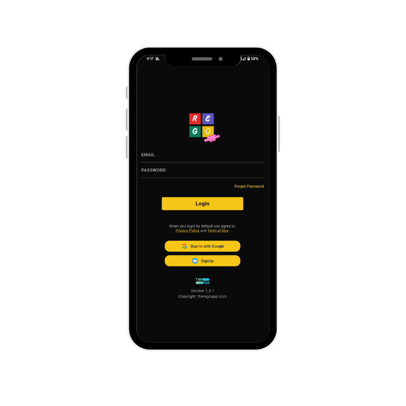 Download the Rego App